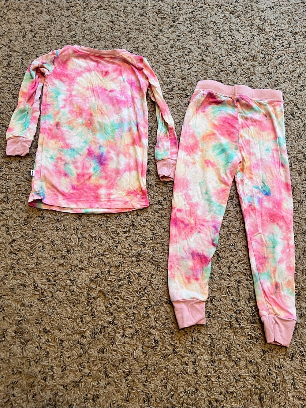 Little Sleepies 18-24 Months Candy Tie Dye Pajamas